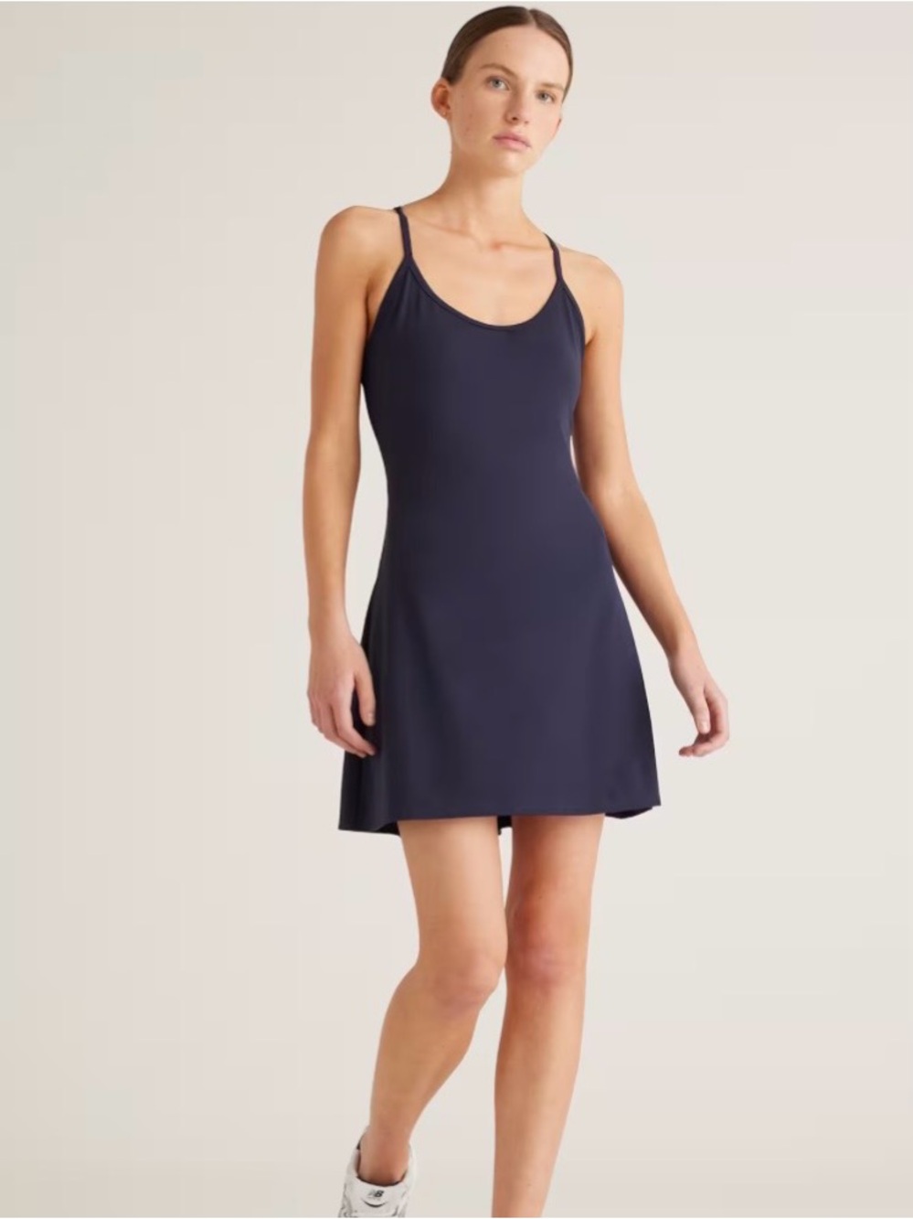 QUINCE Ultra-Form Active Dress with Adjustable Straps Size M